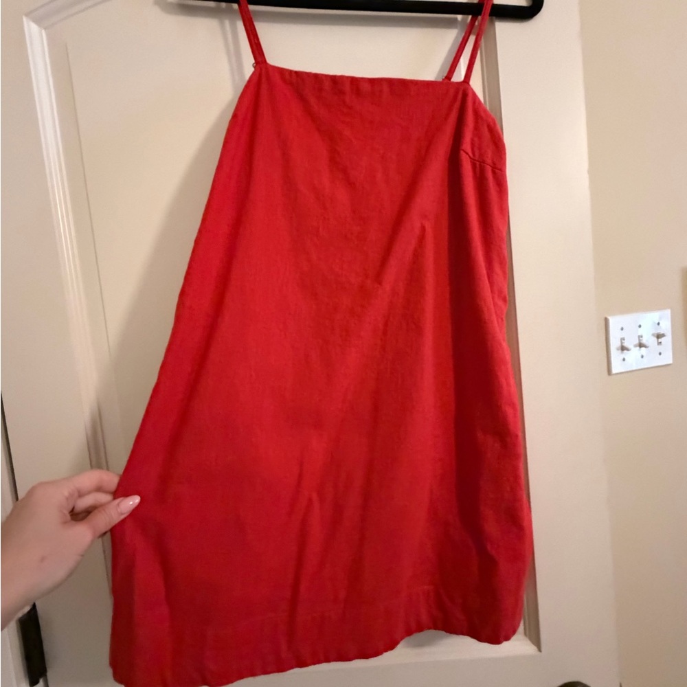 Abercrombie & Fitch Red Mini Dress